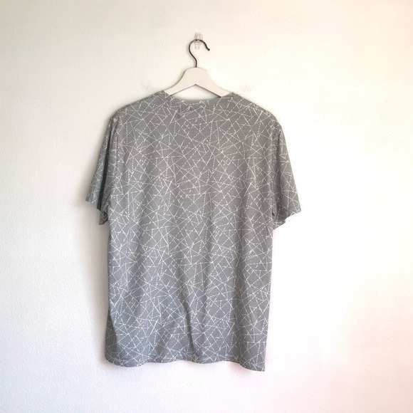 Theory Geometric Dot Clean Tee Halftone Jersey Size XL - Picture 6 of 9